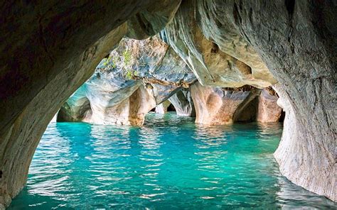 Inside The Marble Cathedral Cave, lakes, erosion, geology, turquoise water, Chile, HD wallpaper ...