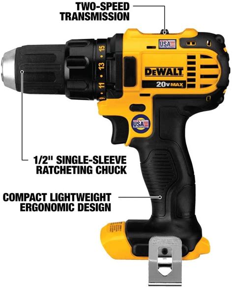 DEWALT 20V MAX Combo Kit, Compact 6-Tool (DCK620D2) - Walmart.com