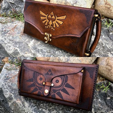 Leather switch case for a Nintendo switch and accessories