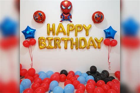 Book this Spider Man Birthday Surprise Decor for your Kid's birthday in Delhi NCR, Gurgaon ...