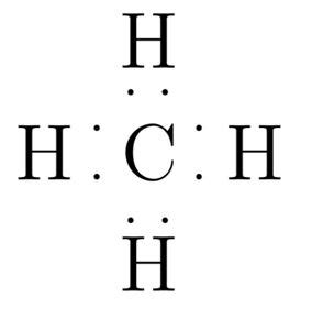 What is the Lewis structure of methane? | Homework.Study.com