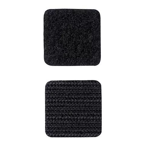 Buy VELCRO® Brand Black Stick On Squares, Pack of 24 | John Lewis