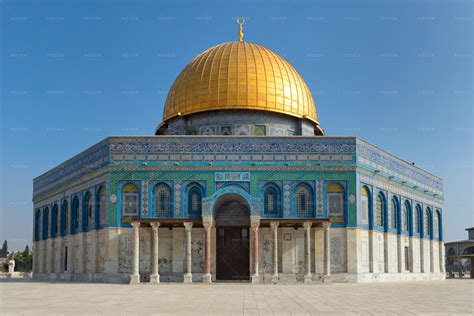 Dome Of The Rock Mosque - Stock Photos | Motion Array