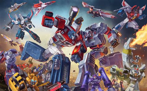 วอลเปเปอร์ : 2560x1600 px, ศึก, Bumblebee, เมกะท, Optimus Prime, Transformers G1 2560x1600 ...