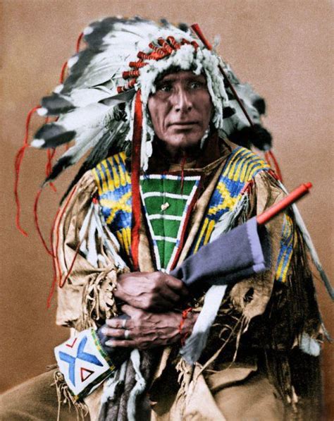 Impressive portraits of chiefs and leaders of the Sioux Native American ...