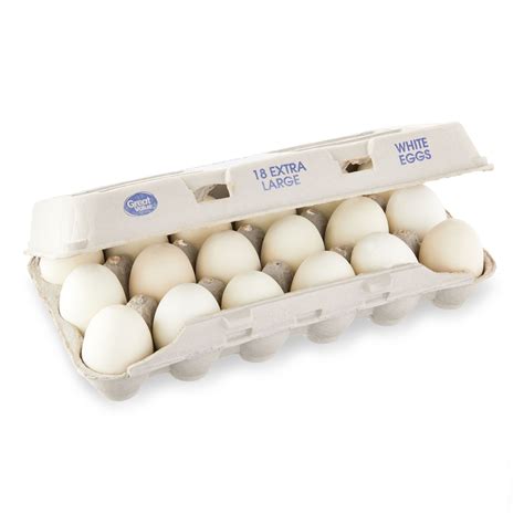 Great Value Cage Free Extra Large AA White Eggs, 18 Count - Walmart.com