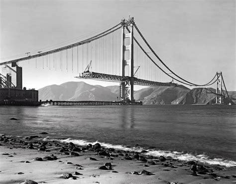 Amazing Photographs of the Construction of the Golden Gate Bridge From ...