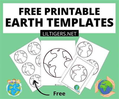 Free Printable World Template - Printable Templates Free