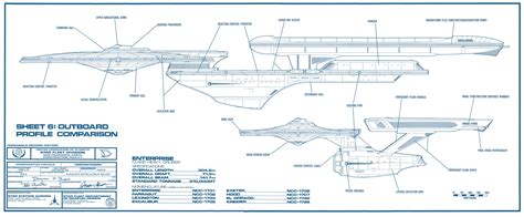 Star Trek Excelsior Class Blueprints Schematics