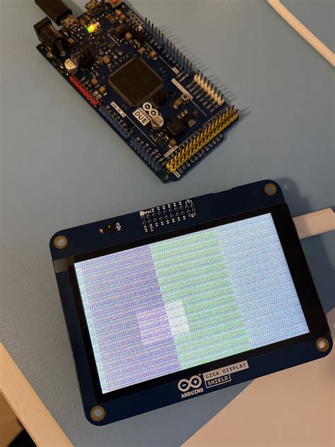 Artifact on Giga Display shield - GIGA Display Shield - Arduino Forum