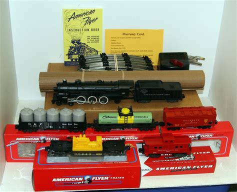 AC Gilbert American Flyer S Gauge Steam Freight Train Set with full warranty | eBay