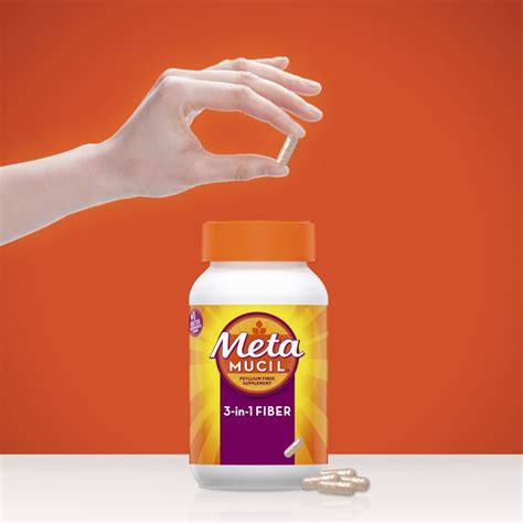 Metamucil Fiber Supplement Capsules - 160 Count - Stayjuve