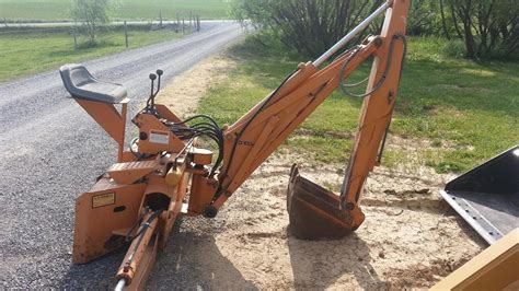 Case D100XR Universal Skid Steer Backhoe Attachment! - YouTube