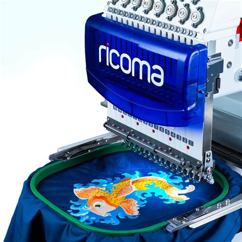 Ricoma Single Head Commercial Embroidery Machine – Direct Sewing Machines & Supplies