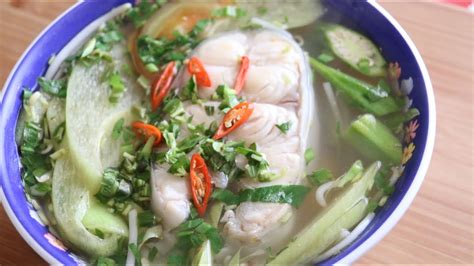 Canh Chua Ca (Vietnamese Sour Catfish Soup) Recipe - YouTube