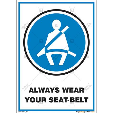 Seat Belt Safety Poster #126, 46% OFF | rbk.bm