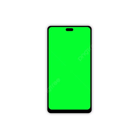 Phone With Green Screen, Phone, Green Screen, Transparant PNG and ...