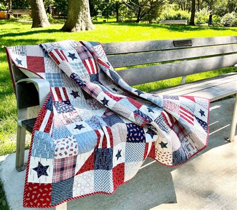 Stars & Stripes Quilt Kit Featuring Stateside by Sweetwater