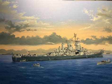 USS Guam (CB-2) Naval History, Us History, Paintings With Meaning ...