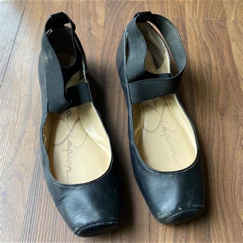 Jessica Simpson ballet flats. Very lightly... - Depop