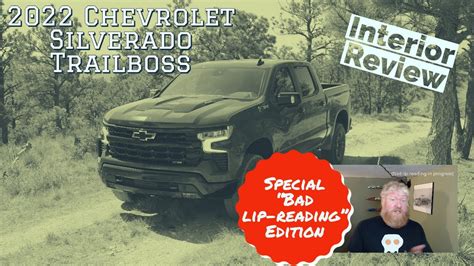 2022 Chevrolet Silverado Trailboss interior walkthrough | Aaron on Autos