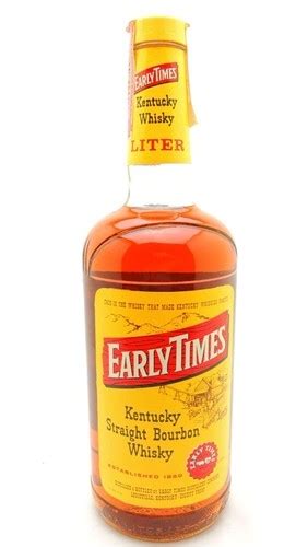 Early Times Kentucky Bourbon