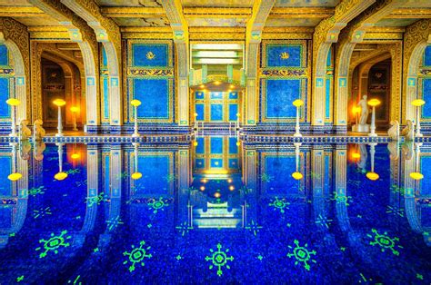 The Roman Pool at Hearst Castle, San Simeon, California. www.solidandstriped.com | Roman pool ...