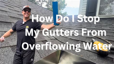 How to Prevent Gutter Overflow with Gutter Guards/Covers | Quick and ...