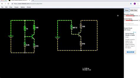 Transistors 16: circuit simulator demo of the 4 resistor Thevin equivalent - YouTube