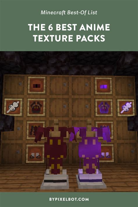 6 Awesome Anime Minecraft Texture Packs for an Epic Experience Overhaul — ByPixelbot