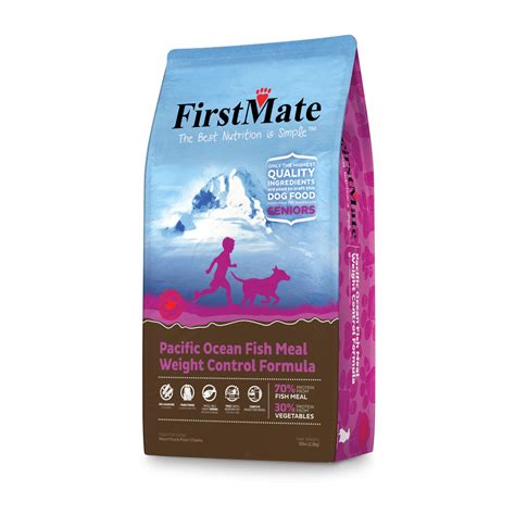 FIRST MATE Pacific Ocean Fish Senior / Weight Ctl Dog Food - Grain Free