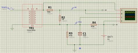 Proteus Simulation on Voltage Sensor Circuit | Download Scientific Diagram