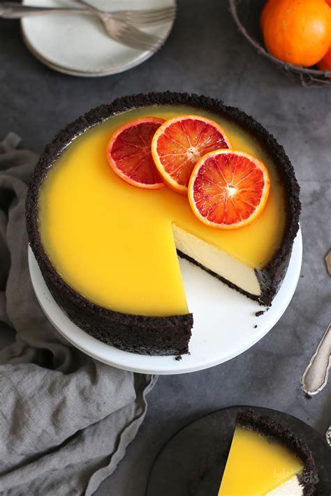 Orange Chocolate Cheesecake | Bake to the roots