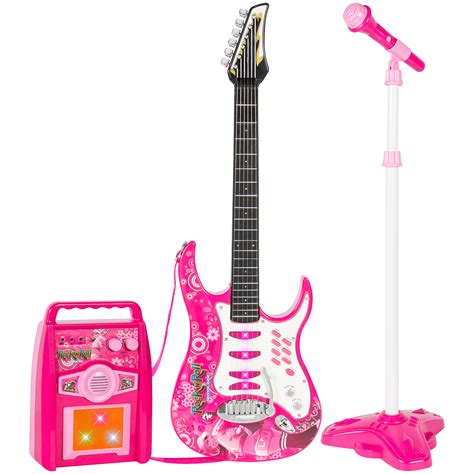 BCP Kids Electric Guitar Toy Play Set w/ 6 Songs, Microphone, Amp 691205380594 | eBay