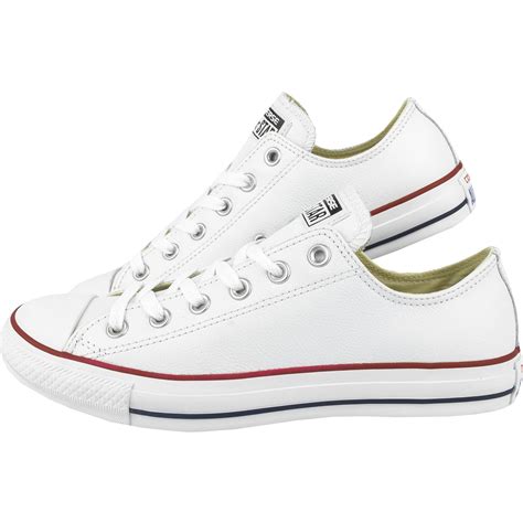 Converse Leather Chuck Taylor Ox Optical White Low 132173 – Famous Rock Shop