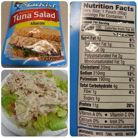 Shannon's Lightening the Load: Starkist Tuna Salad - Albacore