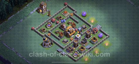 Top Builder Hall Level 5 Max Levels Base with Link - Clash of Clans - BH5 Copy, #28