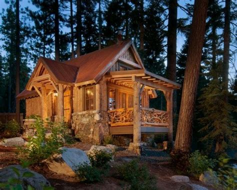 I want! | Log homes, Cabins and cottages, Small cabin