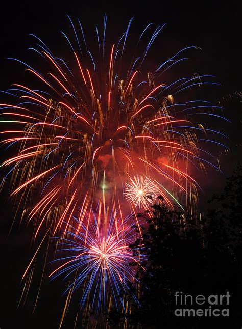 4th of July Fireworks - Salt Lake City- Utah Photograph by Gary Whitton ...