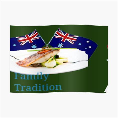 "Family Tradition" Poster for Sale by vawnbillionaire | Redbubble