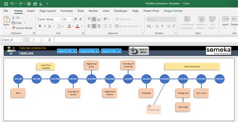 Excel Timeline Template | Project Timeline Template in Excel!