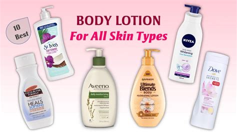 10 Best Body Lotion for All skin Types in 2020 With Price - YouTube