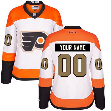 Philadelphia Flyers Custom White Womens Fights Cancer Jersey