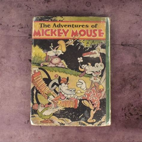 Mickey Mouse 1931 The Adventures Book 1 sold at auction on 4th January ...