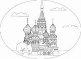 Saint Basils Cathedral coloring Page  ColouringPages sketch template