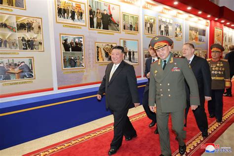 North Korea’s Kim Jong Un meets Russian defense minister