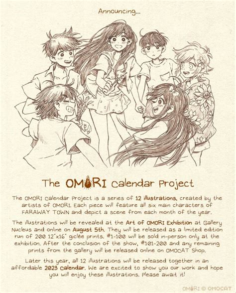 OMORI CALENDAR PROJECT | Geschenke