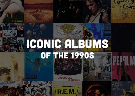 10 Iconic Albums of the 90s: Grunge and Alternative Rock Revolution ...