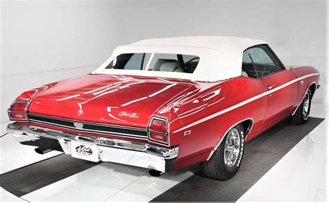 Shiny and quick: 1969 Chevrolet Chevelle SS 396 convertible