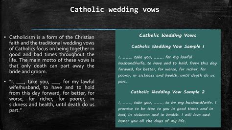 The top 21 Ideas About Catholic Wedding Vows - Home, Family, Style and Art Ideas